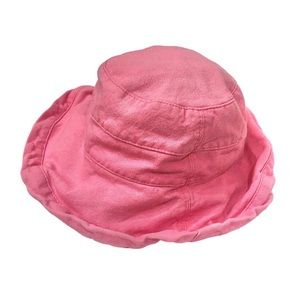 Scala Handmade Beach Vacation Barbie Core Sun Hat